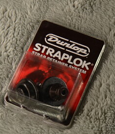 【埋め込みタイプ】Jim Dunlop Straplok SLS1403BK 新品 ロックピンセット/ブラック[ジムダンロップ][Black][ストラップロック]