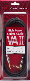 Vital Audio VAII-2M S/L (2Pストレート/2P L型) 2m 新品 ギター用[バイタルオーディオ][Shield,Cable,シールド,ケーブル]