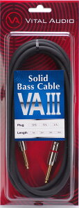 Vital Audio VAIII-1M S/S (2Pストレート/2Pストレート) 1m 新品 ベース推奨[バイタルオーディオ][Shield,Cable,シールド,ケーブル]