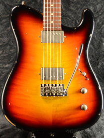 【ギタプラPREMIUM OUTLET】Tausch Electric Guitars 665 RAW DELUXE -3 Tone Sunburst-【当店カスタム品】新品[ライナータウシュ][デラックス][サンバースト,木目][Telecaster,テレキャスタータイプ][Electric Guitar,エレキギター]