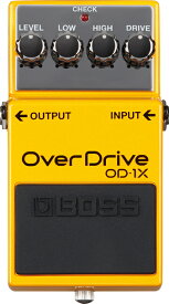 BOSS OD-1X 新品 Overdrive[ボス][OD1X][オーバードライブ][エフェクター,Effector]