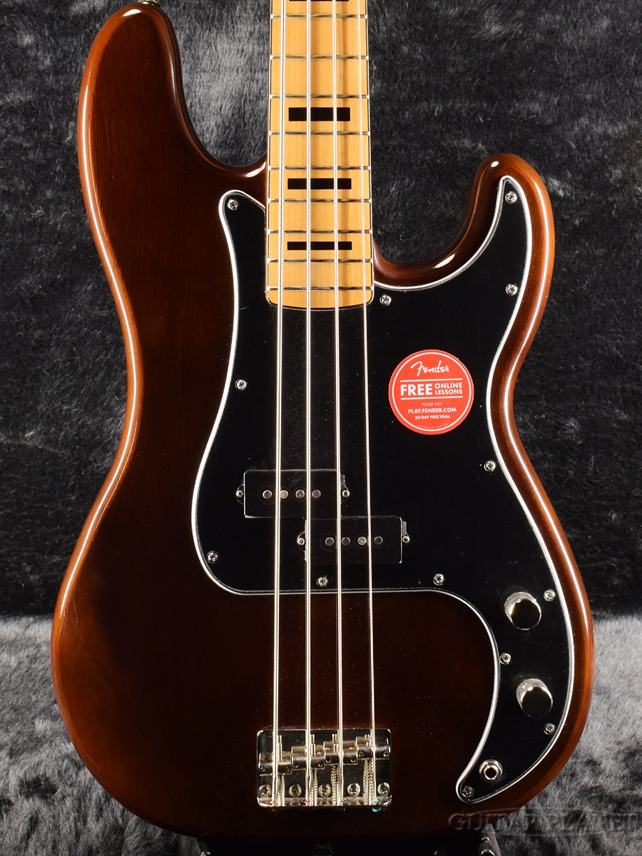 楽天市場】Squier Classic Vibe '70s Precision Bass -Walnut / Maple