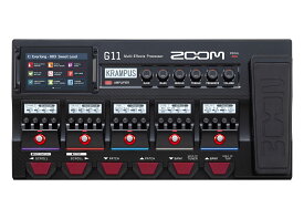 ZOOM G11 Multi-Effects Processor for Guitarists 新品 マルチエフェクター[ズーム][Multi][Effector,エフェクター]