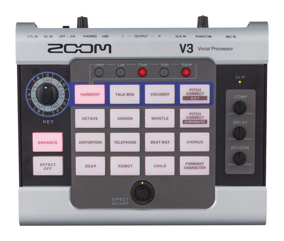 全ての ZOOM ボーカルエフェクター　ほぼ新品 V6-SP レコーディング/PA機器