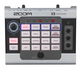 ZOOM V3 Volal Processor 新品[ズーム][ボーカルプロセッサー][エフェクター][ボイス、チェンジャー]