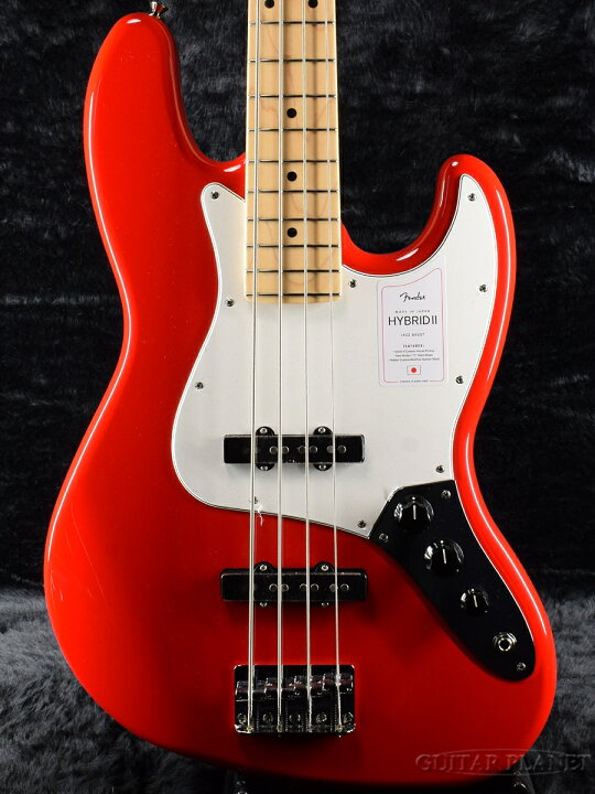楽天市場】Fender Made In Japan Hybrid II Jazz Bass -Modena Red 