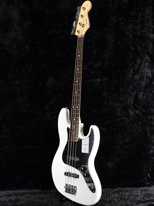 楽天市場】Fender Made In Japan Hybrid II Jazz Bass -Arctic White 
