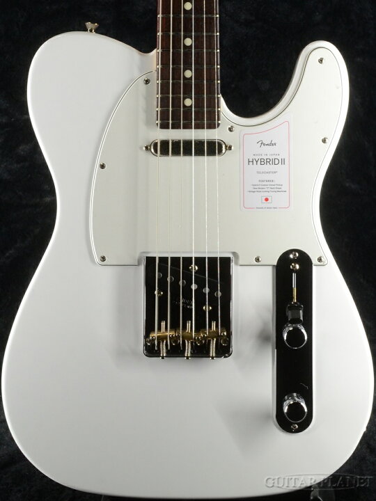 楽天市場】Fender Made In Japan Hybrid II Telecaster -Arctic White 