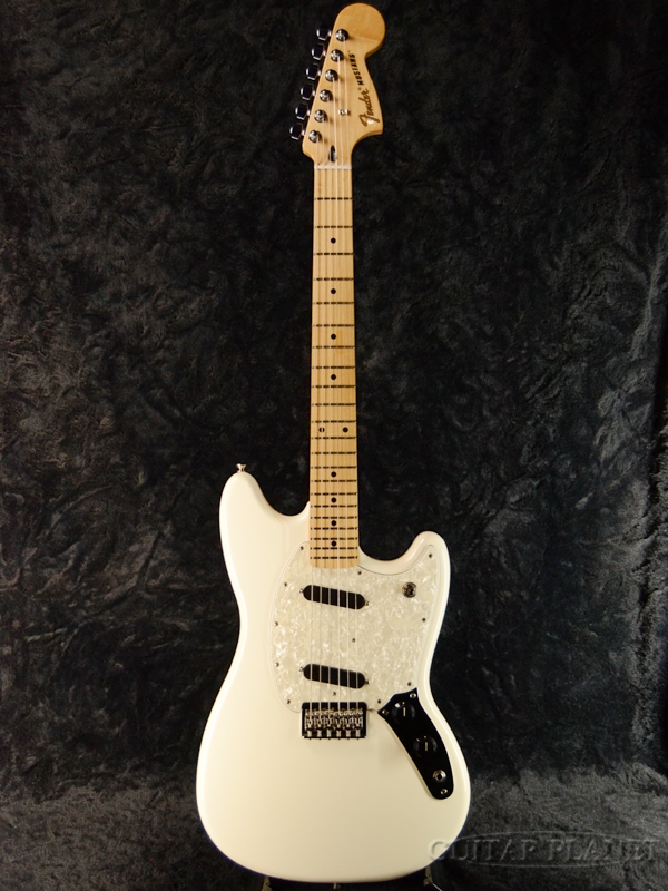 楽天市場】Fender Mexico Mustang -Olympic White- 新品[フェンダー