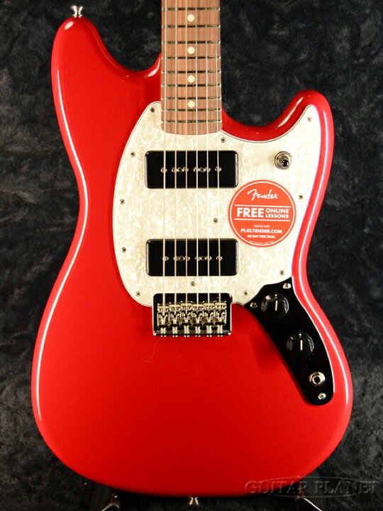 楽天市場】Fender Mexico Mustang 90 -Torino Red- 新品[フェンダー 