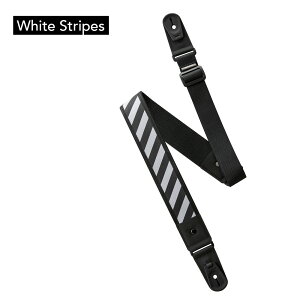 basiner DURA STRAP VG HARDCORE SERIES -White Stripes- M^[Xgbv[xCVi[][Guitar Strap][zCgEXgCv][M^[/x[Xp]