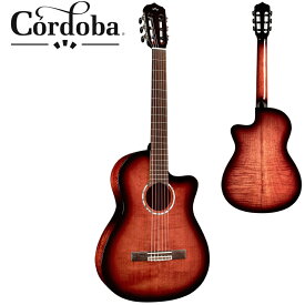 Cordoba / Fusion 5 Edge Burst / 新品[コルドバ][ピックアップ搭載][Sunburst,サンバースト][Classical Guitar,クラシックギター,エレガット]