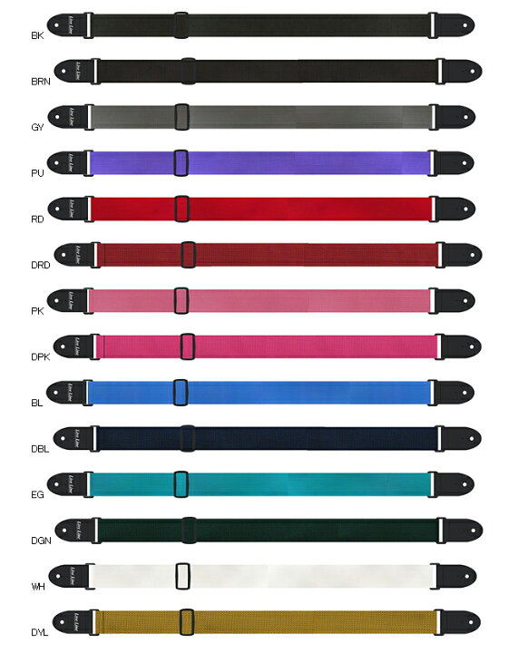 楽天市場 Live Line Ls10 ギターストラップ ライブライン 白 黒 赤 緑 ピンク パープル Guitar Bass Strap ギター ベース用 ギタープラネット