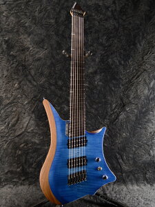 C.GIG Y-REF 7 Doublecut -Trans Blue- Vi[gXu[,][_uJb^EFC][7strings,7][Headless,wbhX][Electric Guitar,GLM^[]