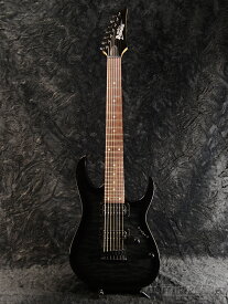 Ibanez GRG7221QA -TKS(Transparent Black Sunburst)- 新品[アイバニーズ][ブラックバースト,黒][Stratocaster,ストラトキャスタータイプ][Electric Guitar,エレキギター]