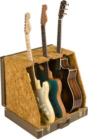 Fender CLASSIC SERIES CASE STAND - 3 GUITAR -Brown- 新品[フェンダー][最大3本掛けギタースタンド][ブラウン]