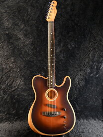 Fender USA American Acoustasonic Telecaster -Sunburst / Ebony- 新品[フェンダーUSA][サンバースト][テレキャスター][Electric Guitar,エレキギター]