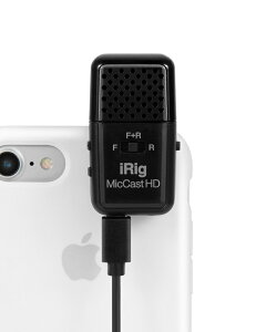 IK Multimedia iRig Mic Cast HD Vi iOS/Androidp}CN[IK}`fBA][ACO][iPhone][iPad][iPod Touch][Microphone]