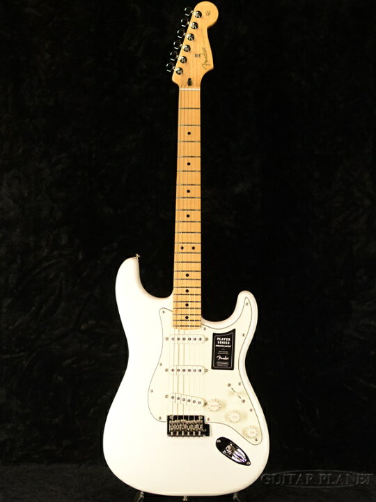 楽天市場】Fender Mexico Player Stratocaster -Polar White / Maple  