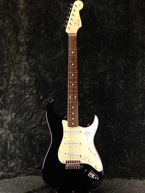 -Black- Stratocaster 60s Traditional Japan In Made Fender 新品 Guitar,エレキギター] [フェンダージャパン][トラディショナル][ブラック,黒][ストラトキャスター][Electric エレキギター