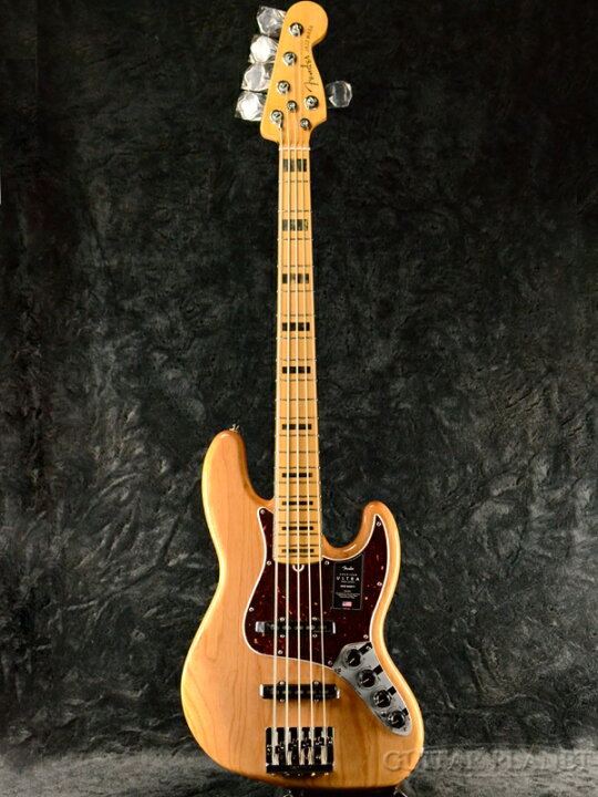 楽天市場】Fender USA American Ultra Jazz Bass V -Aged Natural 