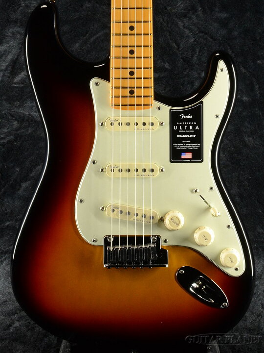 楽天市場】Fender USA American Ultra Stratocaster -Ultraburst 