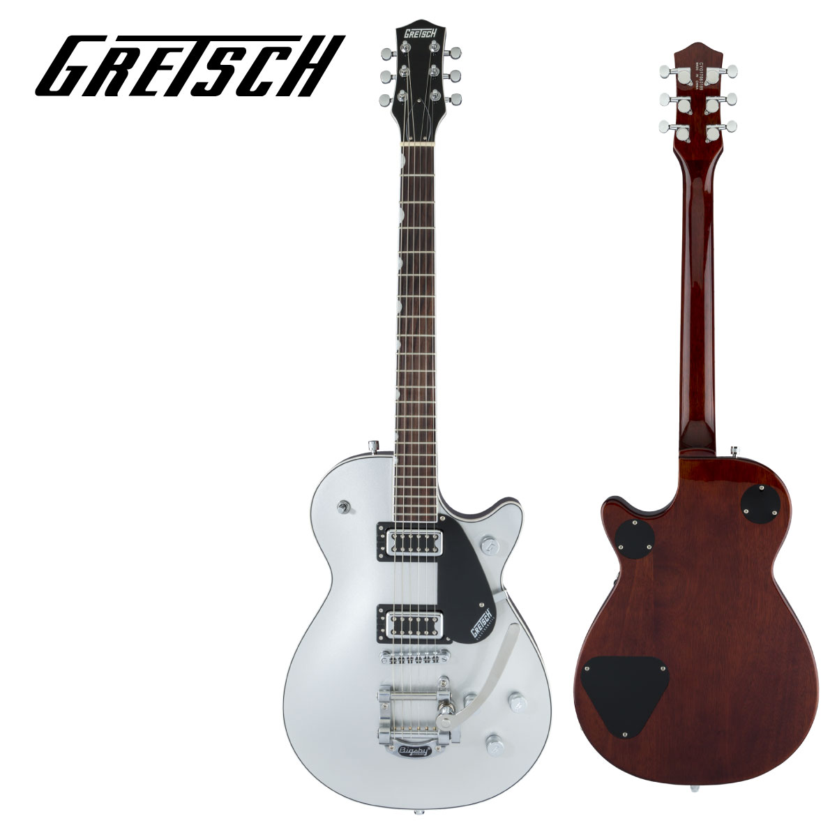 Gretsch G5230T Electromatic Jet FT Single-Cut with Bigsby -Airline Silver-  新品[グレッチ][シルバー,銀][ジェット][Electric Guitar,エレキギター] | ギタープラネット