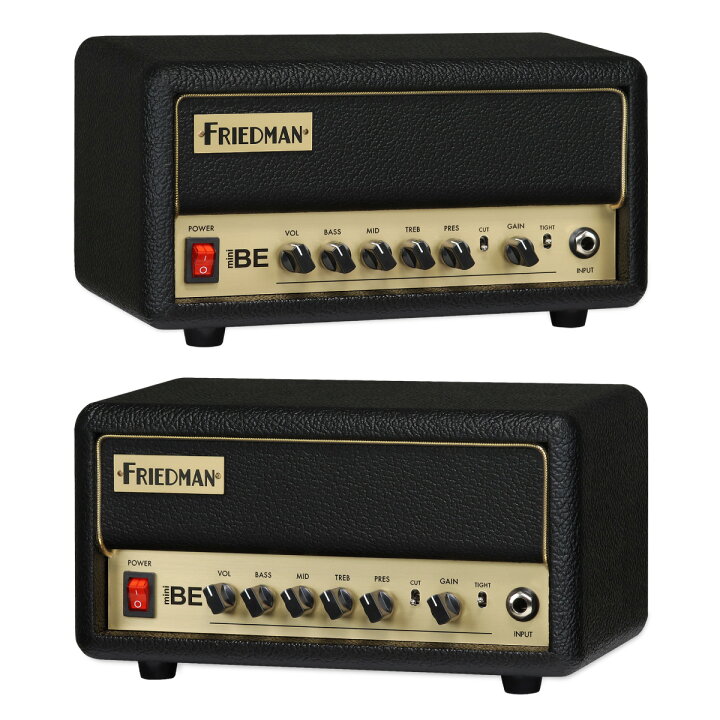 楽天市場】FRIEDMAN BE-mini -Red- 新品 ギター用ミニアンプヘッド 