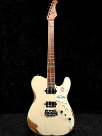 Bacchus Global Series TACTICS24-AGED/RSM OWH-AGED 新品[バッカス][Telecaster,テレキャスター][White,オリンピックホワイト,白][Roasted Maple,ローステッドメイプル][Electric Guitar,エレキギター]