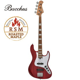Bacchus Global Series WL4-ASH33 RSM/M -STR- 新品[バッカス][Red,レッド,赤][Ash,アッシュ][Jazz Bass,ジャズベース]