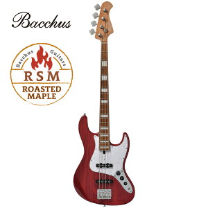 Bacchus Global Series WL4-ASH33 RSM/M -STR- Vi[obJX][Red,bh,][Ash,AbV][Jazz Bass,WYx[X]