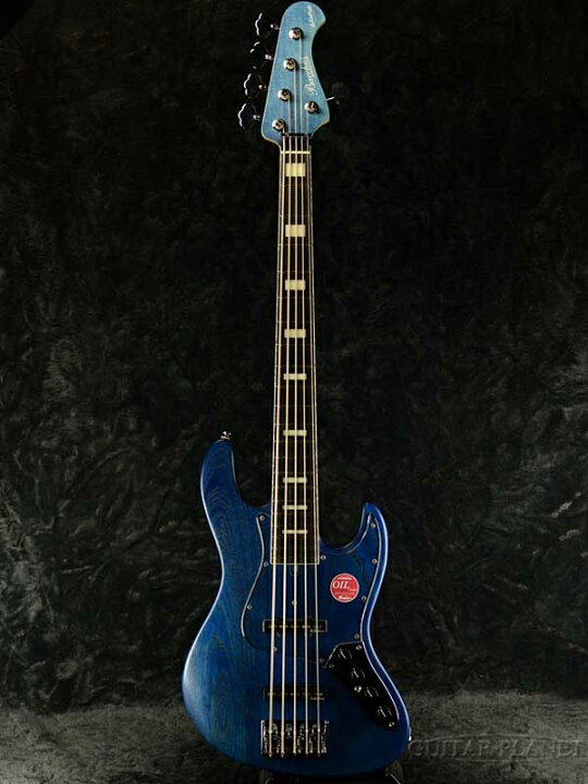 楽天市場】Bacchus WOODLINE 517 AC -Blue oil- 新品[バッカス][5弦 