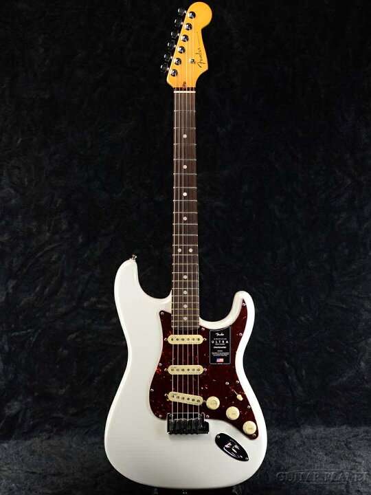 楽天市場】Fender USA American Ultra Stratocaster -Arctic Pearl 