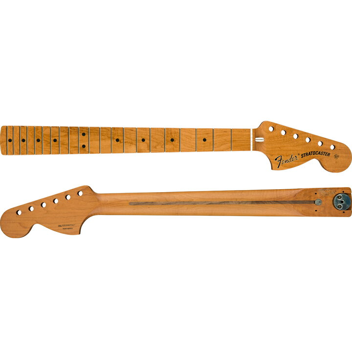 楽天市場】Fender Roasted Maple Vintera Mod 70s Stratocaster Neck 