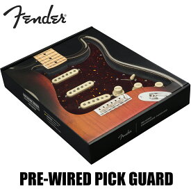 Fender Pre-Wired Strat Pickguard Custom Shop Custom '69 SSS -Tortoise Shell / 11 Hole PG- 新品[フェンダー][ピックガード][ギターパーツ,リプレイスメントパーツ]