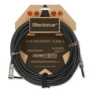 Blackstar Standard Instrument Cable 6m S/L �V�i[�u���b�N�X�^�[][�X�^���_�[�h][�P�[�u��,�V�[���h]