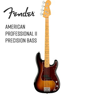 Fender USA American Professional II Precision Bass -3-Color Sunburst / Maple- Vi[tF_[][AJvtFbVi,Av][vVWx[X,vx][To[Xg]