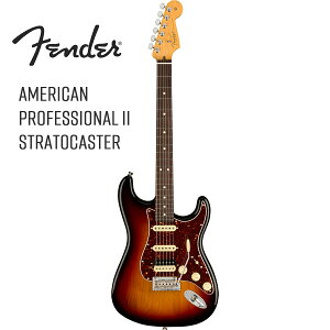 Fender American Professional II Stratocaster HSS -3-Color Sunburst / Rosewood- Vi[tF_[][AJvtFbVi,Av][To[Xg][XggLX^[][Guitar,M^[]