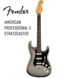 Fender USA American Professional II Stratocaster HSS -Mercury / Rosewood- Vi[tF_[][AJvtFbVi,Av][Gray,O[][XggLX^[][Guitar,M^[]
