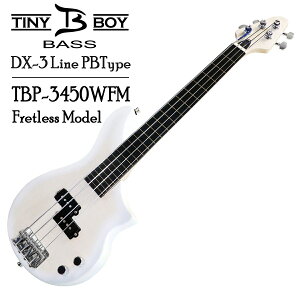 TINY BOY DX-3 Line TBP-3450WFM ~Fretless Model~ Vi[^Cj[{[C][tbgX][White,zCg,][Precision Bass,vVWx[X,vx]