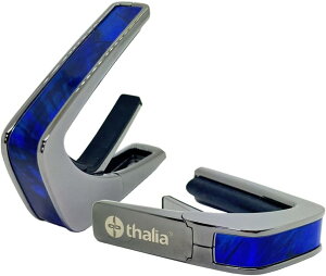 Thalia Capos Exotic Shell ELECTRIC BLUE ANGEL WING -Black Chrome- Vi M^[pJ|^Xg[^A][N[,Vo[][ubNbv][Electric,Acoustic,Bass,Guitar]