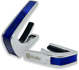 Thalia Capos Exotic Shell ELECTRIC BLUE ANGEL WING -Chrome- Vi M^[pJ|^Xg[^A][N[,Vo[][ubNbv][Electric,Acoustic,Bass,Guitar]