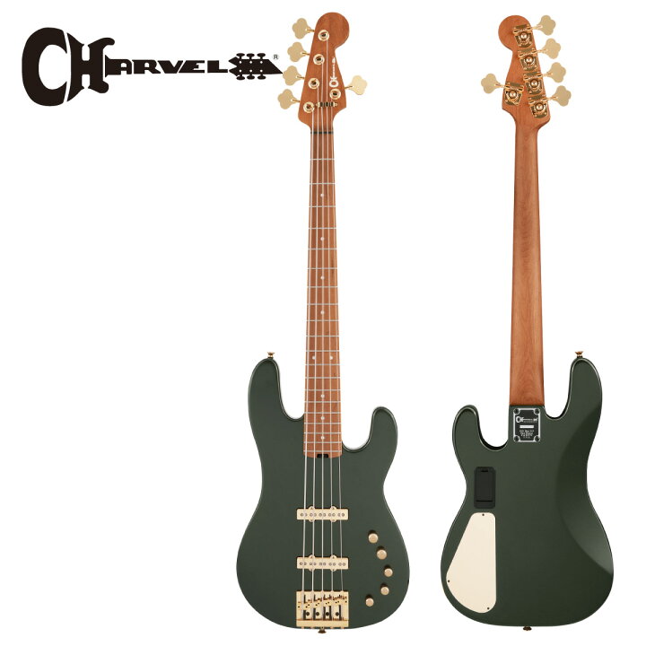 楽天市場】Charvel Pro-Mod San Dimas Bass JJ V Caramelized Maple 