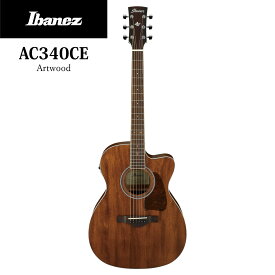 Ibanez AC340CE -OPN(Open Pore Natural)- 新品[アイバニーズ][ナチュラル][Cutaway,カッタウェイ][Electric Acoustic Guitar,エレアコ,エレクトリックアコースティックギター,フォークギター,Folk Guitar]