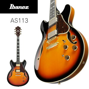 Ibanez AS113 -BS (Brown Sunburst)- Vi[ACoj[Y][To[Xg][Electric Guitar,GLM^[]