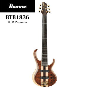 Ibanez BTB1836 -NDL(Natural Shadow Low Gross)- Vi[ACoj[Y][i`][6Strings,6][Electric Bass,GLׁ[X]