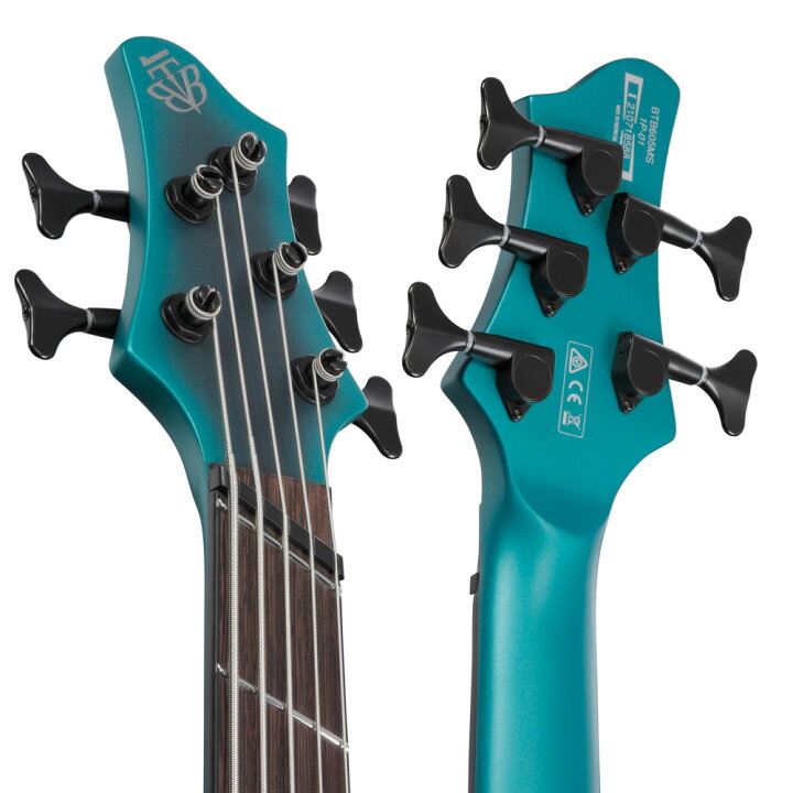楽天市場】【限定生産モデル】Ibanez BTB605MS -CEM (Cerulean Aura 