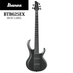 Ibanez BTB625EX -BKF(Black Flat)- Vi[ACoj[Y][ubN,][Electric Bass,GLׁ[X]