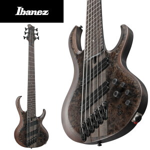 y萶YfzIbanez BTB806MS -TGF (Transparent Gray Flat)- Vi[ACoj[Y][6Strings,6][Electric Bass,GLׁ[X]