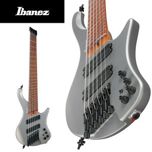 y萶YfzIbanez EHB1006MS -MGM (Metallic Gray Matte)- Vi[ACoj[Y][Silver,O[,Vo[][Headless,wbhX][6Strings,6][Electric Bass,GLׁ[X]